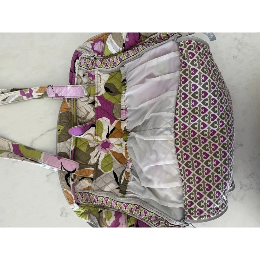 Women's Vera Bradley Floral Quilted Baby Bag One Size Multi-color‎
